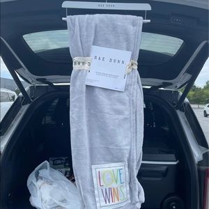Rae Dunn Love Wins blanket